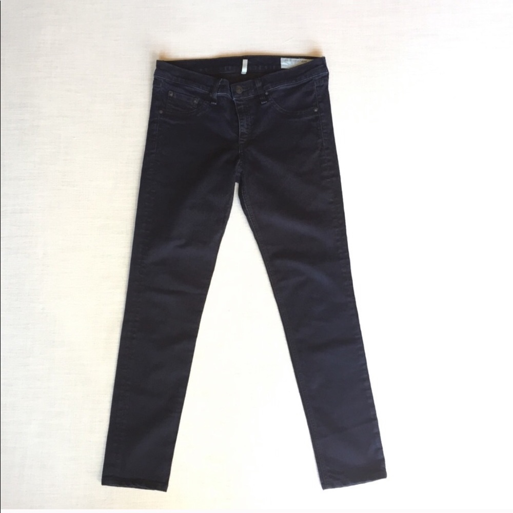 Rag and Bone midnight blue denim leggings size 29
